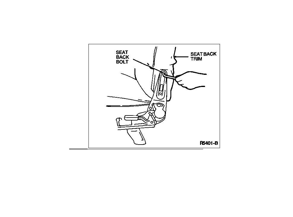 Reclining Mechanism Removal 1