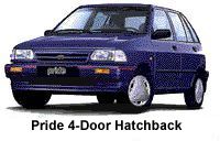 Kia Pride 4-Door Hatchback