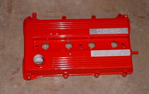 B6T Powdercoated Valve Cover
