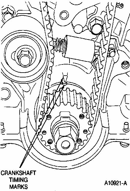 Replacing fan belt in ford festiva #8